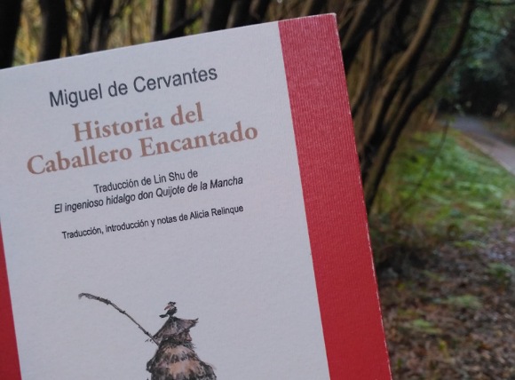 Historia del caballero encantado de Miguel de Cervantes con traducción de Lin Shu