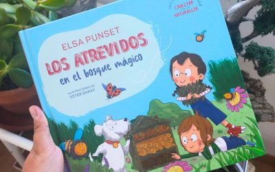 Los atrevidos en el bosque mágico de Elsa Punset (autora) y Ester Garay (ilustradora)