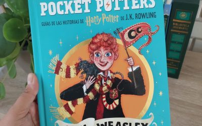 Ron Weasley en Potter Pockets. Guías de las historias de Harry Potter de J.K. Rowling (autora) y Oliva Muza (ilustradora)